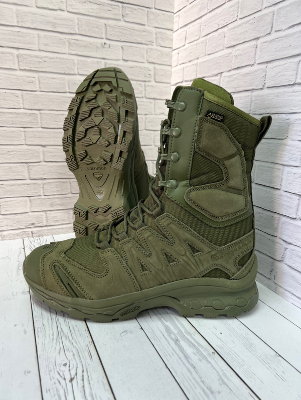 Ботинки Salomon / осень-зима / олива