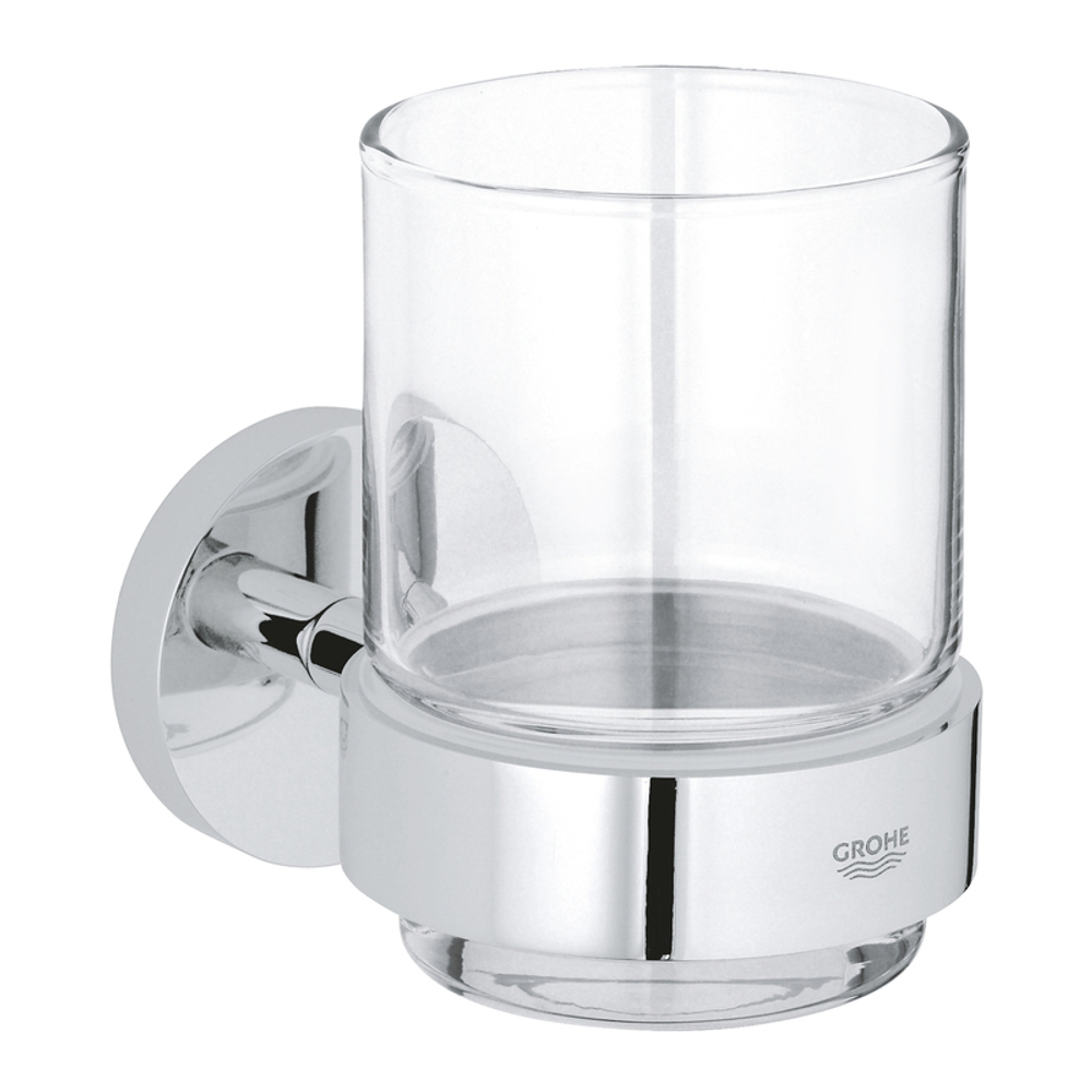 Стакан GROHE Essentials с держателем 40447001