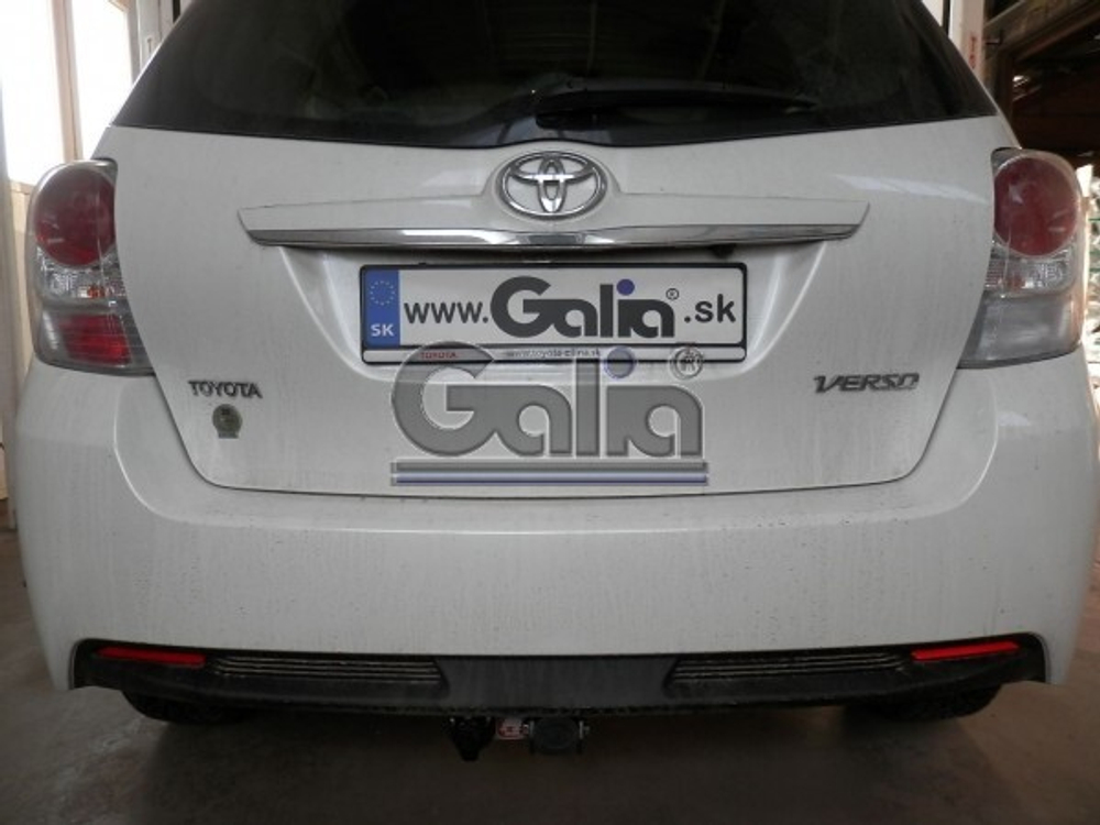 Фаркоп оцинкованный Galia T063A для Toyota Verso 2009-2013, 2013-2018(паспорт и сертификат в комплекте)(без электрики)