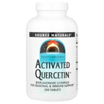 Source Naturals, Активированный кверцетин, 200 таблеток