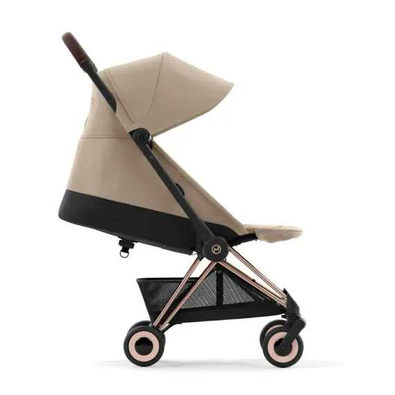 Прогулочная коляска Cybex Coya Cozy Beige Rosegold