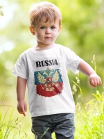 Футболка с гербом России