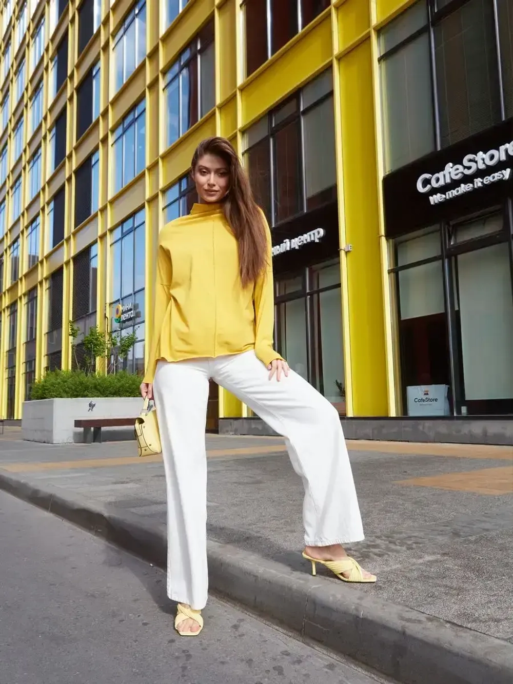 Лонгслив оверсайз