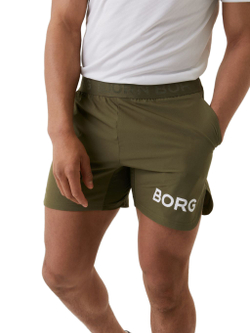Мужские теннисные шорты Björn Borg Short Shorts - ivy green