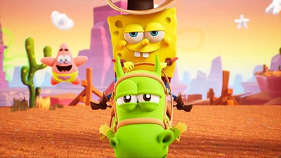 Игра SpongeBob SquarePants: The Cosmic Shake (Губка Боб) (Русская версия) для PlayStation 4