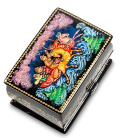 Народные промыслы ШК-85/ 6 Шкатулка «Тройка» С.М.