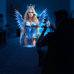 Интерактивный вибромастурбатор с функцией вакуума Крылатая богиня Элоа Masturs Eloa Winged Goddess Multi Function Masturbator