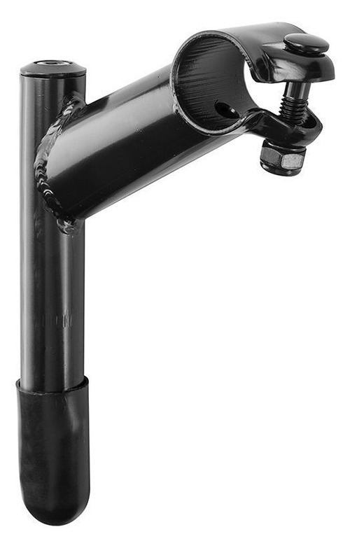 Вынос руля DTS-663 для резьбовой рул. колонки 1"х25,4x80мм, стальн. чёрный в инд. упаковке, арт. 140144