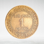 France, 1 Franc 1922 - Chambers of Commerce, XF