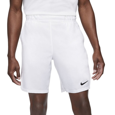 Мужские теннисные шорты Nike Court Dri-Fit Victory Short 9in M - white/black