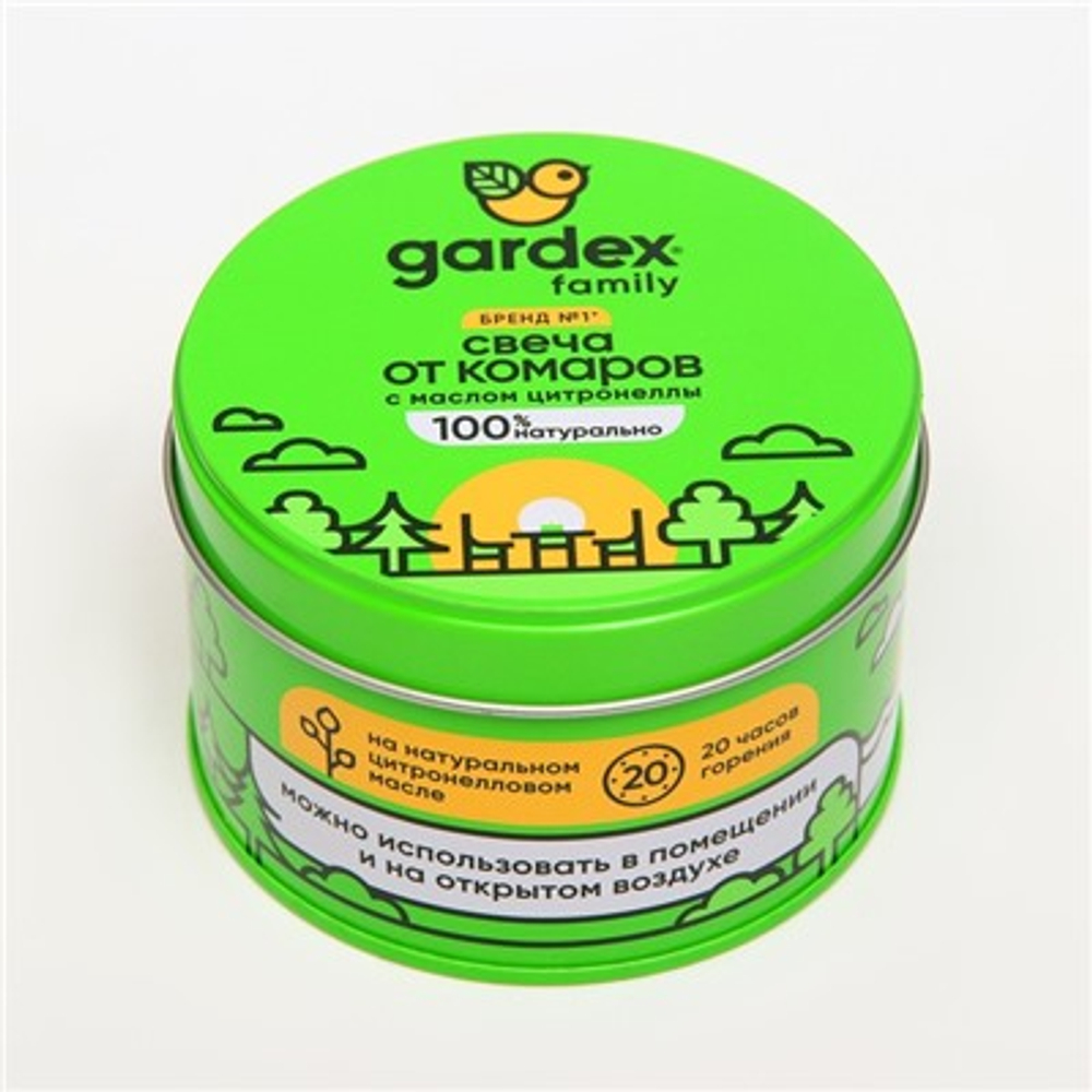 Свеча от комаров Gardex Family