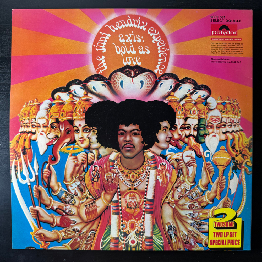 The Jimi Hendrix Experience ‎– Are You Experienced / Axis: Bold As Love 2LP (Англия 1973г.)
