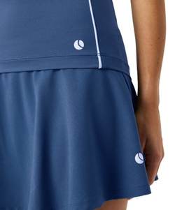 Женская теннисная футболка Björn Borg Ace V-Neck - sargasso sea