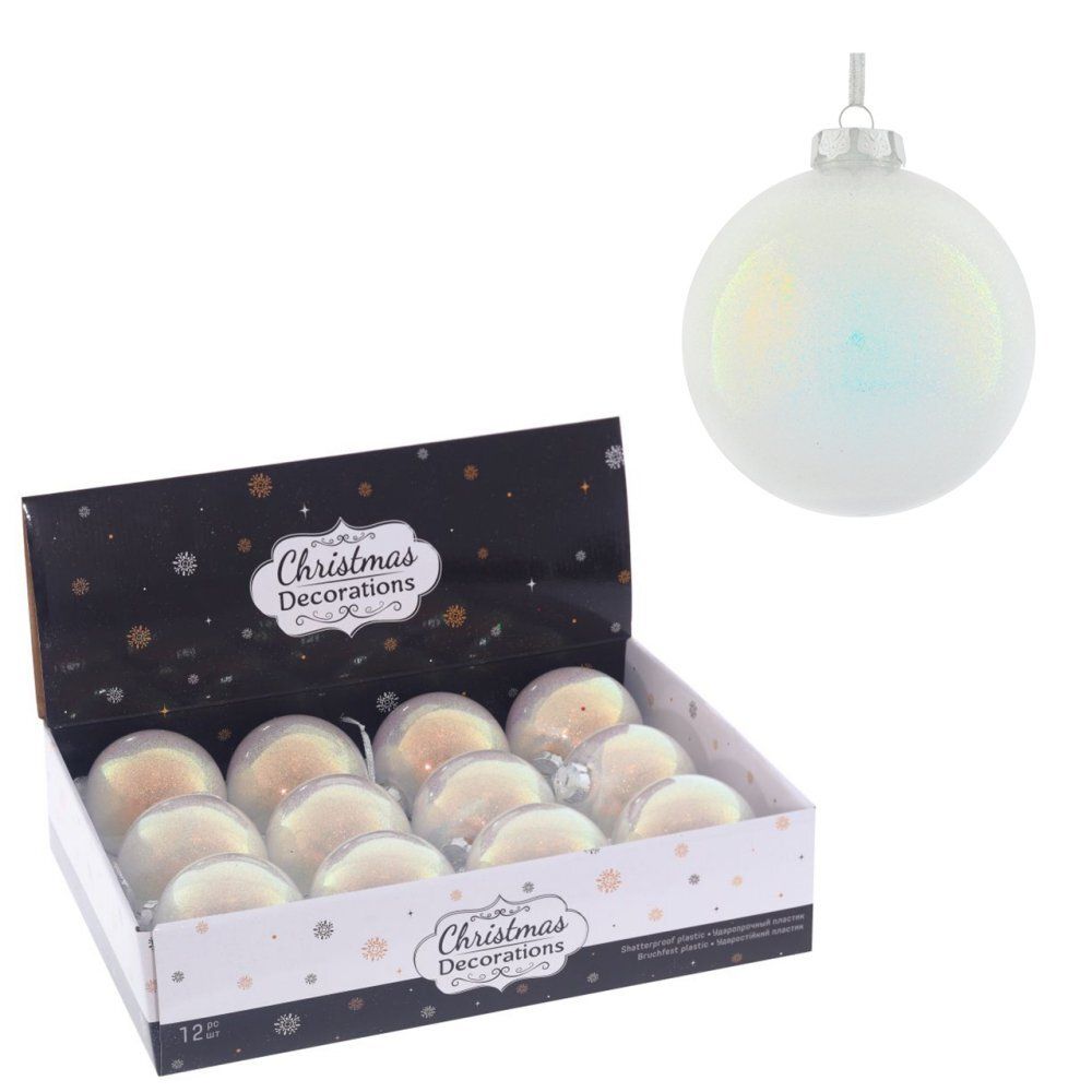GAEM Набор из 12шт Украшение новогоднее "Шар", D10 см, L44 W33 H11 см