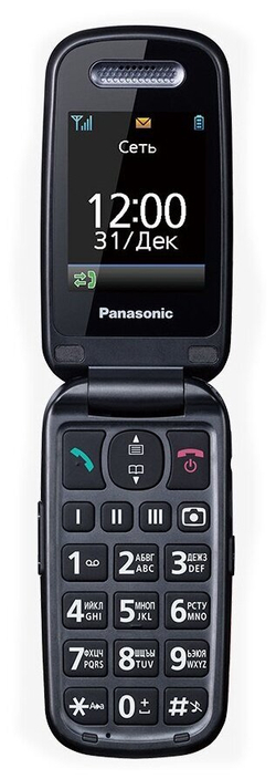 Сотовый телефон Panasonic KX-TU456RU черный