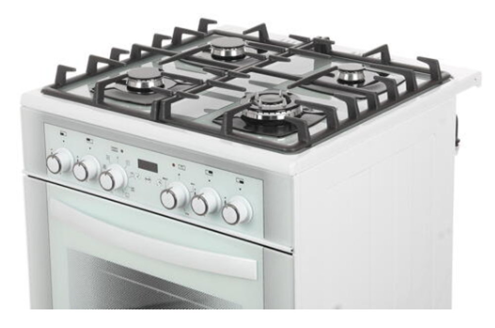 Плита газовая GEFEST ПГЭ 6502-03 0242 (бел.с раст рис)