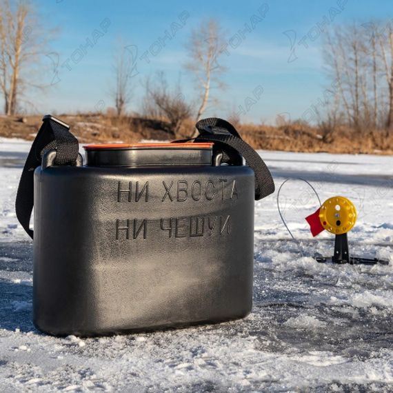 Набор жерлиц на подставке оснащенная ЖЗО-05 (d-210мм.катушка d-63мм) (10шт) ТОНАР