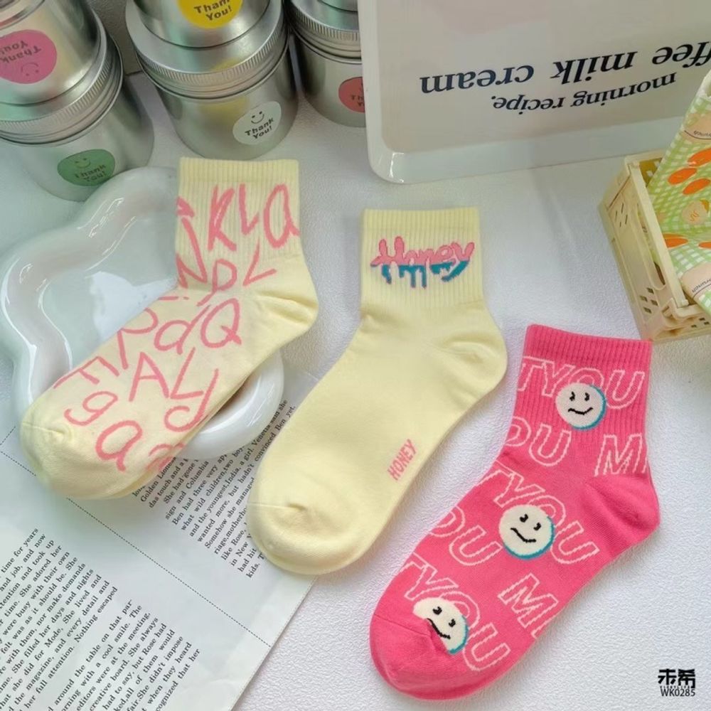 Носки &quot;Граффити&quot; 22-24 см, 2 пары
