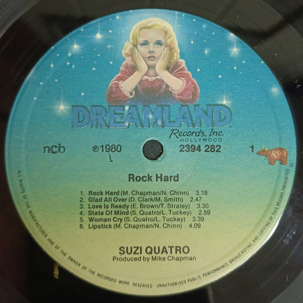 Suzi Quatro / Rock Hard (LP)