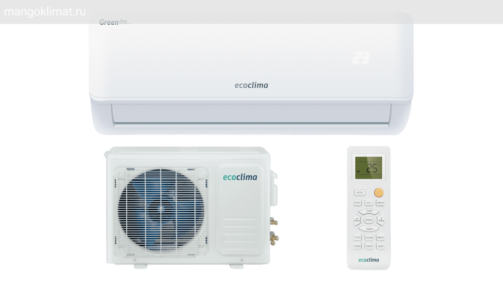 Сплит-система Ecoclima Green line Inverter ECW/I-07GC/EC/I-07GC