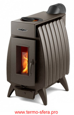 Отопительная печь ТМФ Огонь-Батарея 7 шоколад