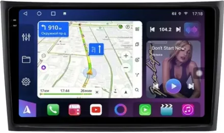 Магнитола для Volvo XC90 2002-2014 (рамка 10 вниз) - FarCar 9560F2 на Android 13, 2K QLED, TS10, CarPlay, 4G SIM-слот