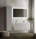 Тумба подвесная SANCOS Snob R 1195х445х500, c двумя ящиками оснащенными доводчиками, Bianco, арт.SNR120W