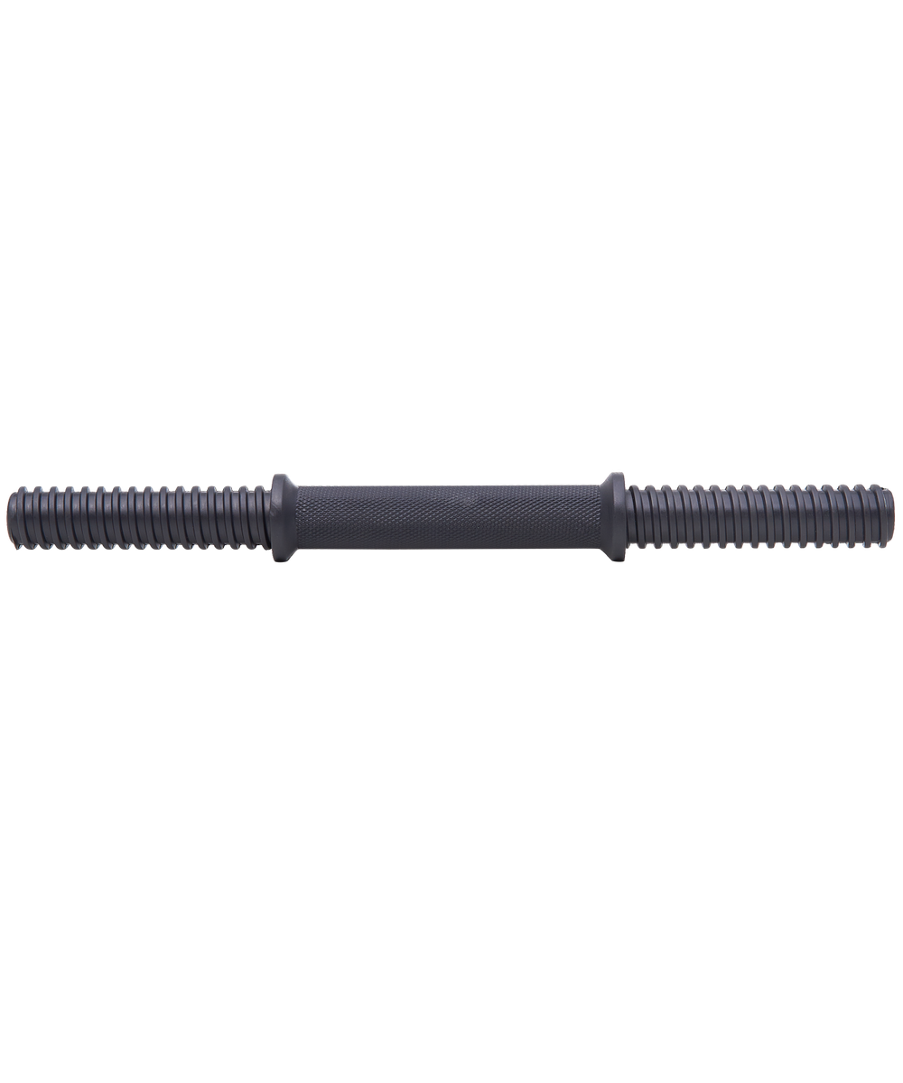 Гриф гантельный BB-106 d=25 мм, пластиковый, с пластиковыми замками, 35 см