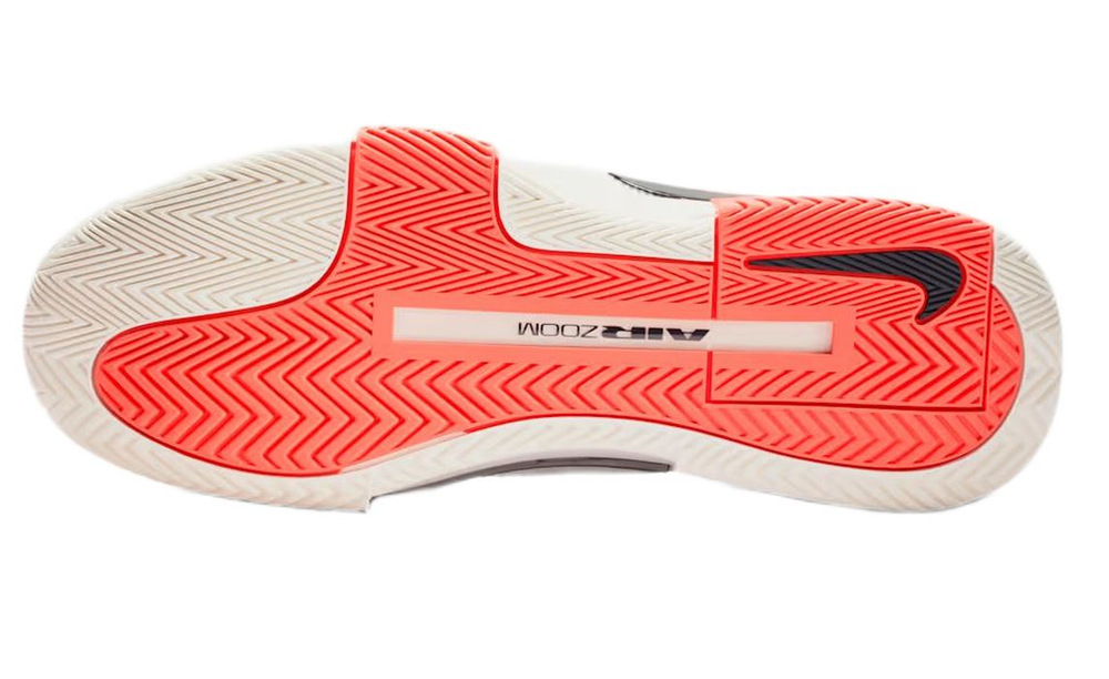 Теннисные кроссовки Nike Zoom GP Challenge 1.5 Premium - sail/turf orange/blue ribbon heather/black