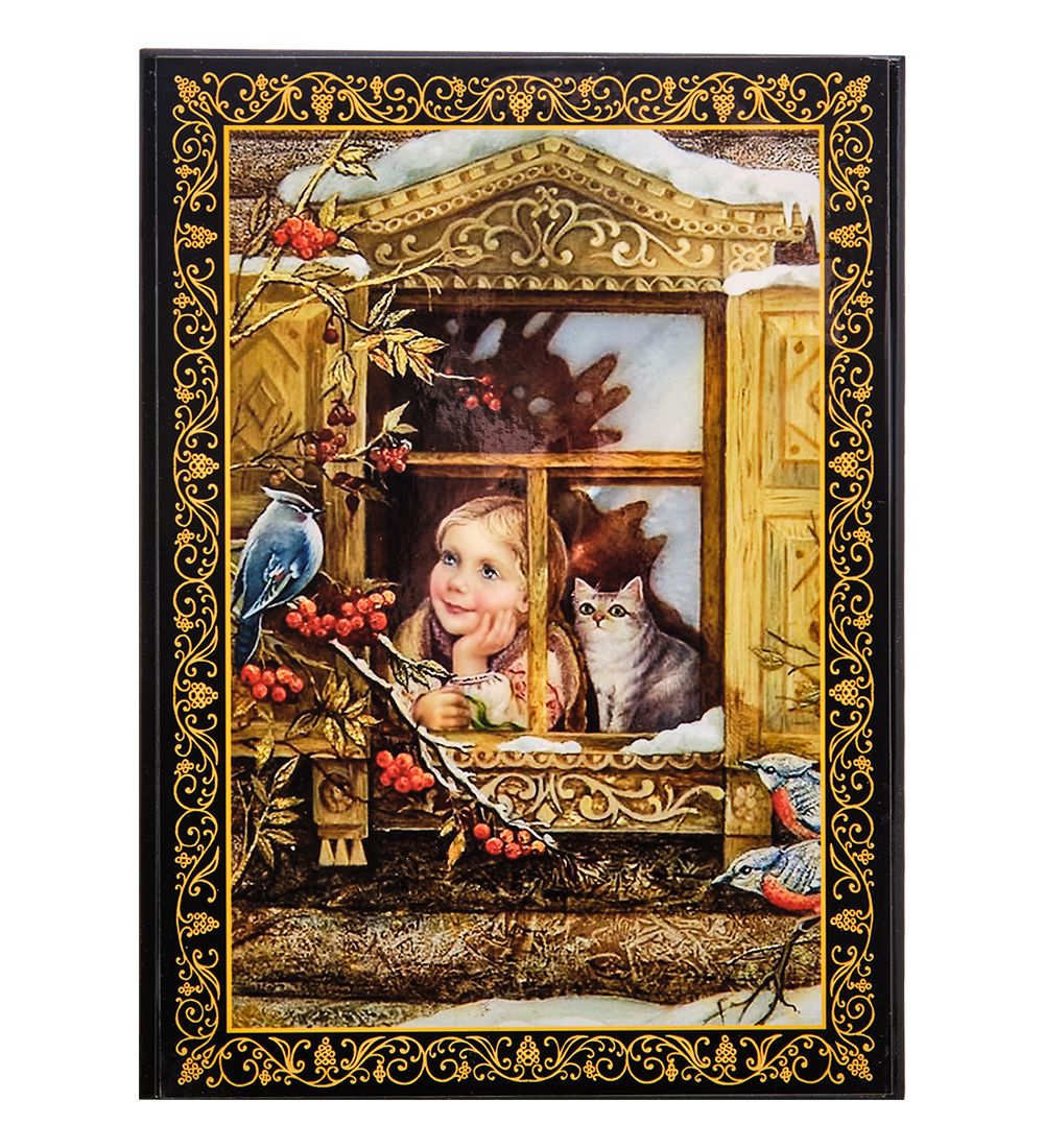 Народные промыслы ШК-11/ 9-L Шкатулка в технике декупаж (16х22х5)