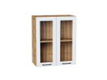 Шкаф верхний с 2-мя остекленными дверцами Барселона