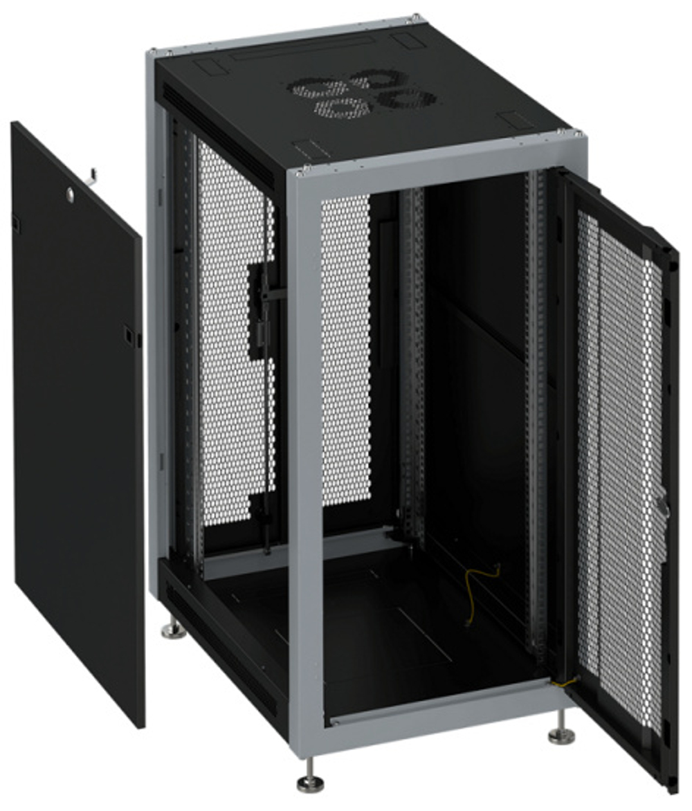 Шкаф напольный 19", 18U SYSMATRIX SL 6618.934