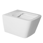 Инсталляция пневматическая с подвесным унитазом CULTO ESTE. Панель смыва золотая