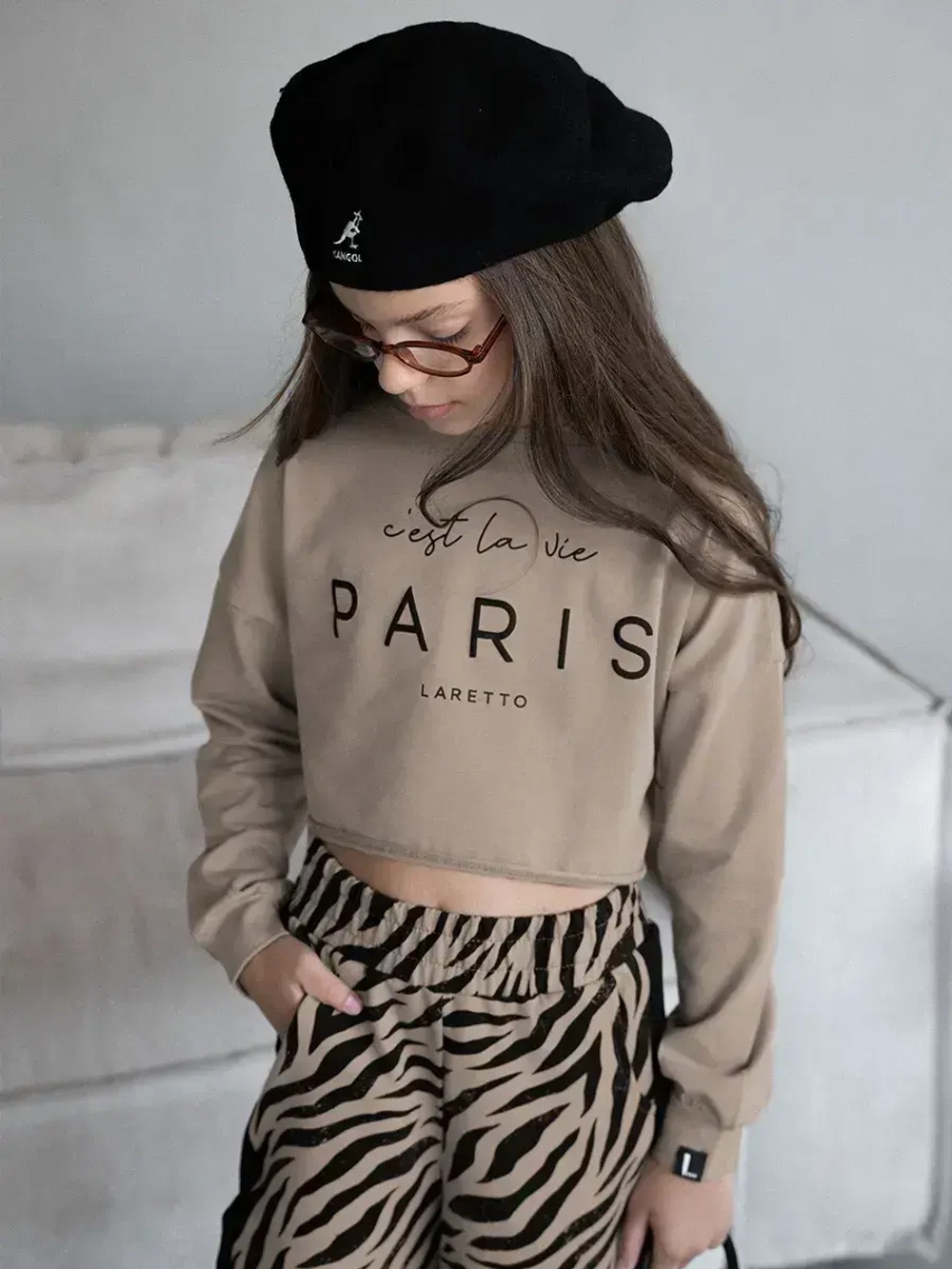 Костюм для девочки на осень