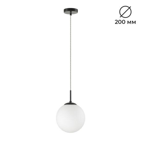 6510/1B SUSPENTIONI LN26 409 чёрный Подвес E27 1*60W 220V SUMMER