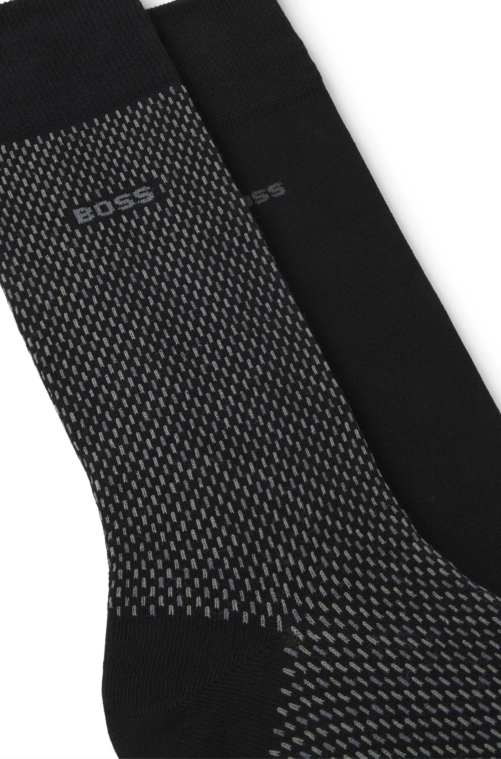 Носки (2 пары) мужские BOSS 2P RS Minipattern CC