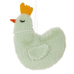 GAEM Изделие декоративное подвесное "Курочка" (блок 12шт), L8 W3 H10 см, 3в.