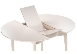 Деревянный стол Распи 100(130)х100х76 беж