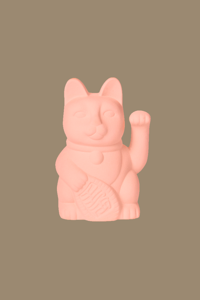 Ваза для цветов Neko, 20 см, абрикос / DOIY