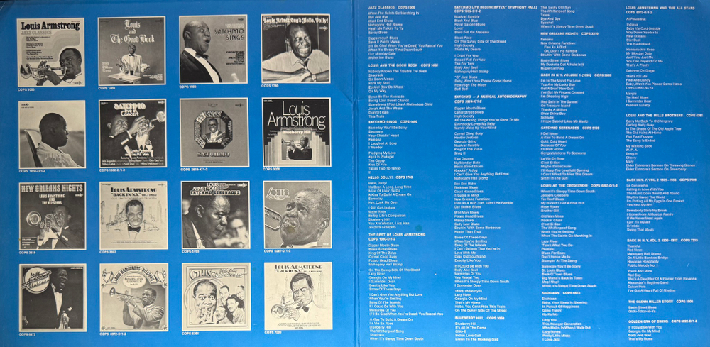 Louis Armstrong ‎– Hello Satchmo - His Golden Favorites (Германия 1974г.)