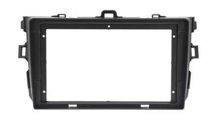Комплект рамки с разъёмами 9" Toyota Corolla Axio, Fielder 2006-2013 (чёрная) MFB дисплея - Car-Smart 9706B