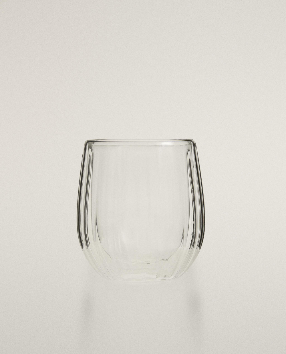 Zara Home стакан из боросиликатного стекла, цвет прозрачный, 6.7 см · 8208/210
