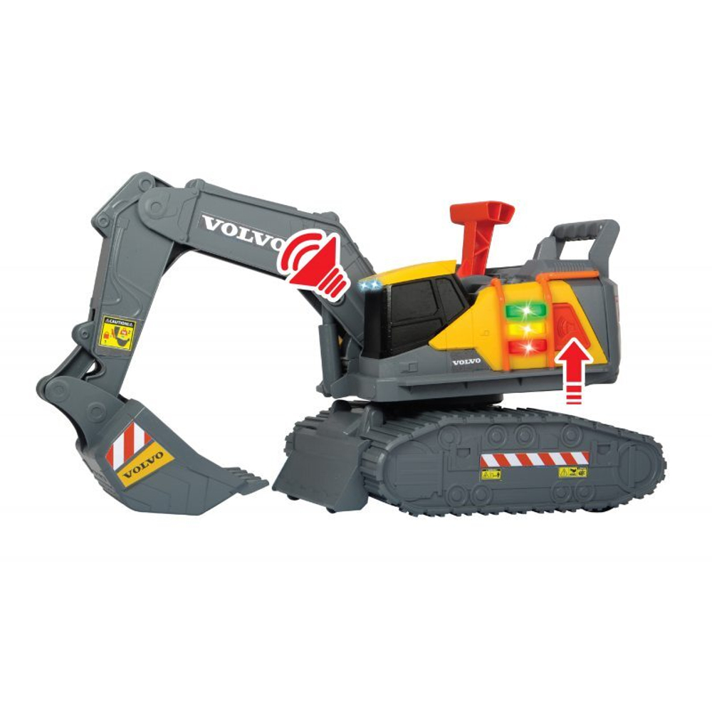 Экскаватор Volvo 30 см свет звук Dickie Toys 3725006
