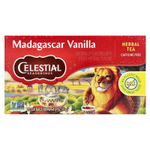 Celestial Seasonings, Herbal Tea, мадагаскарская ваниль, без кофеина, 20 чайных пакетиков, 43 г (1,5 унции)