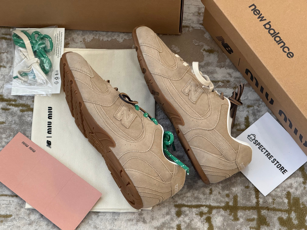 New Balance x Miu Miu 530 SL Light Brown