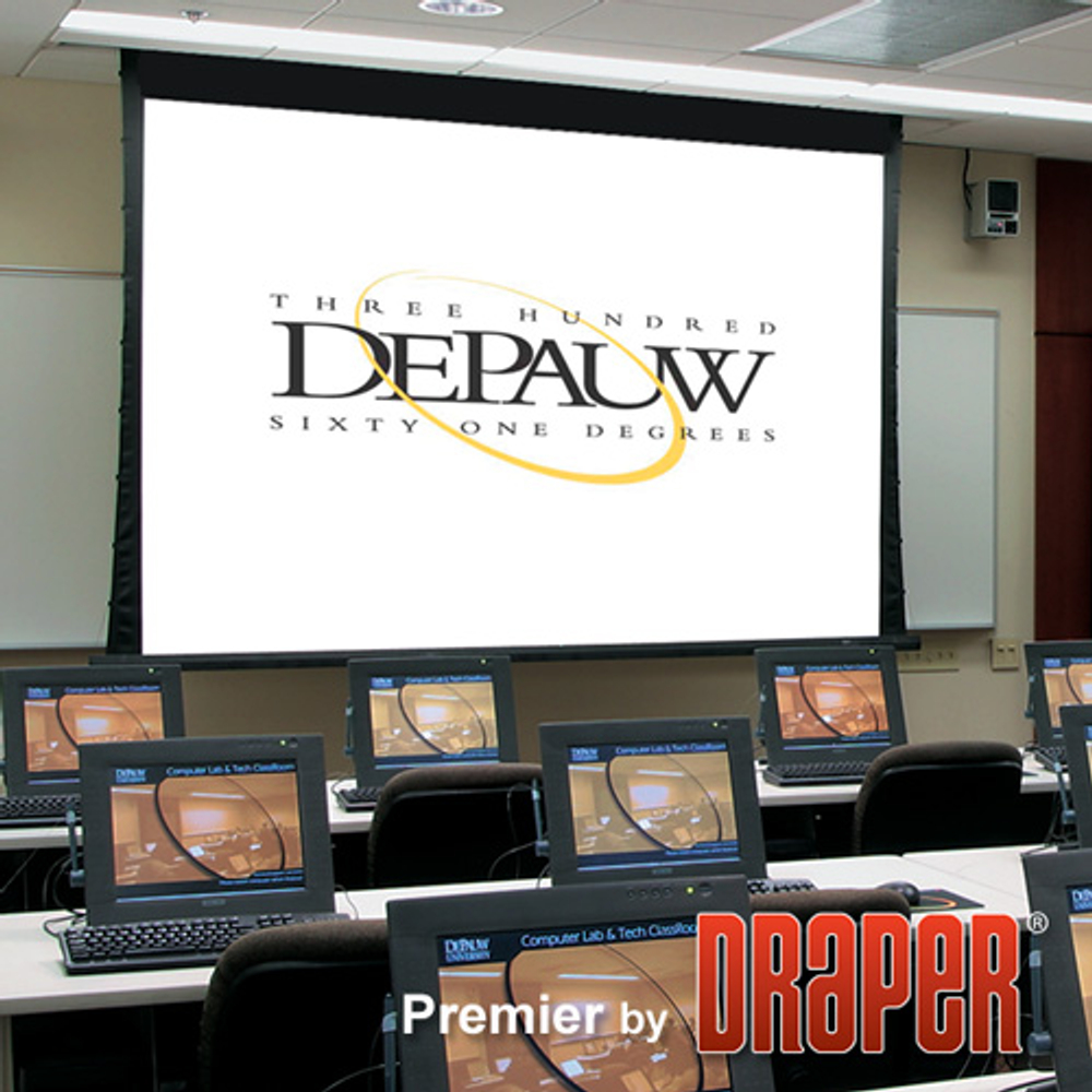 Моторизированный экран Draper Premier HDTV 302/119" 147*264 XT1000VB (M1300) ebd 12" case black [PR119XT1VB12B]