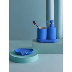 Мыльница Flow, синий индиго