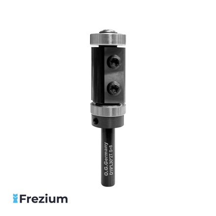 Фреза прямая обгонная со сменными пластинами "O.G.Germany" (S8xD19xL30)