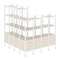 Лофт Угловой внешний стеллаж наборный VR.L-55  1694*1694*1869