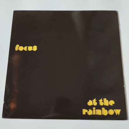 Винтажная виниловая пластинка LP Focus At The Rainbow (Holland 2011)